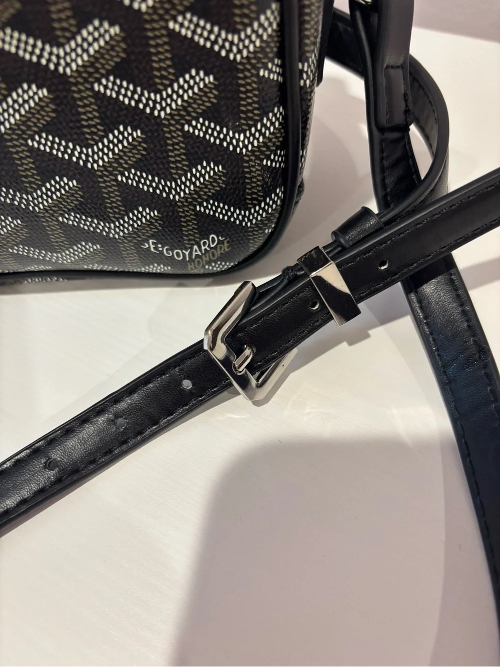 🖤Designer Inspired Black Canvas Camera/CrossbodyBag🖤